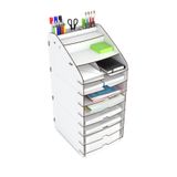 Mingitav Design Otto Tower Masaüstü Organizer 10 Kat A4 Evrak Rafı 6 Renk