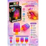MİNGODAN Nıce Sıcle Dondurma Squishy Stres Oyuncağı Sıkılabilir Jel Fidget Duyusal Oyuncak Renkli 1 Adet - NICE-SICLE ICECREAM SQULSH
