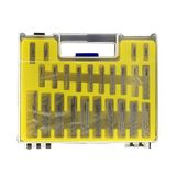 Minher 150 parça HSS mini spiral matkap Bit Kit spiral matkap ucu Micro matkap seti matkap ucu Handspiralbohrer Bohrersets helezon matkap-Seti Handbohrer Drillbohrer drill set 0.4 mm-3.2 mm H00821