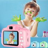 Mini 1080P Hd Kamera Çocuklar Için Dijital Fotoğraf Makinesi 2.0 Inç Ekran 720-1080P Pembe Renk