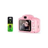 Mini 1080P Hd Kamera Çocuklar Için Dijital Fotoğraf Makinesi Cmr9 Çocuk Fotoğraf Makinesi - Pembe