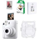 Mini 12 Fotoğraf MAKINESI-10LU Film-Simli Pleksi KILIF-64LÜ Albüm ve Mıknatıslı Çerçeve Set 2