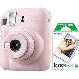 Mini 12 Pembe Fotoğraf Makinesi ve 10'lu Mini Film