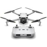 Mini 3, Rc-N1 Standart Kumandalı, 4K 30 Fps, 2.7k 60 Fps, 33DK, Drone, Gri
