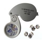Mini 40x25mm Takı Büyüteç, Cep Büyüteç, Teftiş, Elmas Pullar, Madeni Kontrol Lup Mg21011