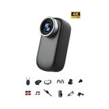 Mini 4k Ultra Hd Wi-fi Aksiyon Kamerası Ip65 Su Dayanıklı Geniş Açı Lens Kompakt Tasarım