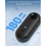 Mini 4K Wıfı Aksiyon Kamerası Giyilebilir Video Kaydedici 32GB Hafıza Kartı Dahil Özellikli