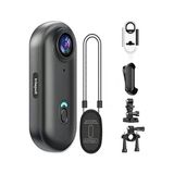Mini 4K Wıfı Aksiyon Kamerası Vücut Kamerası Giyilebilir Video Kaydedici Hafıza Kartı Dahil
