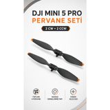 Mini 5 Pro Pervane Seti 2 CW + 2 CCW – Düşük Sesli Yedek Drone Pervanesi