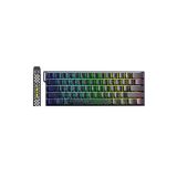 Mini 60 He Max Hall Effect Manyetik Klavye Rapid Trigger Spiritcloud Switch 8000Hz Tkl Hot Swap Oyuncu Klavyesi Siyah