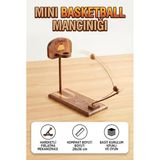 Mini Ahşap 28 Cm Basketbol Potası - Eğitici Ve Eğlenceli Hareketli Fırlatma Mekanizmalı Aile Oyunu