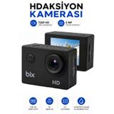 Mini Aksiyon Kamerası Seti HD 720P Bisiklet Motosiklet Kask Kamerası Webcam Özellikli