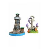 Mini Akvaryum Seti 2 Li Set- Deniz Feneri Mini Çapa