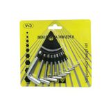Mini Alyan Seti, Siyah Renk, 10 Parça İle Pratik Kullanım