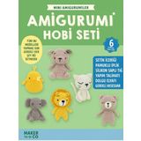 Mini Amigurumi Hobi Seti 6 Model Tüm Malzemeleri ile