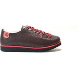 Mini Angel 211 Deri Bordo Lastik Bağ Casual Kız Çocuk Ayakkabı