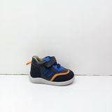 Mini Angel Unisex Ortopedik Ilk Adım Ayakkabısı - Beyaz - Lacivert - Turuncu