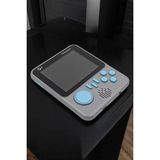 Mini Atari El Atarisi 3.5 Inç Ekran Çift Konsol 666 Adet Retro Oyun Gameboy El Atarisi ( Lisinya )