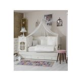 Mini Baby Inci Krem Bebek Uyku Seti 10 Parça 70 cm x 130 cm
