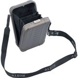 Mini Bag 19 cm Alüminyum Omuz Çantası, Hafif, Şık, Unisex Günlük Çanta - Gri