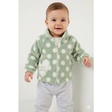 Mini Baray Kız Bebek Peluş Kaban 3 Lü Takım - 18 Ay - Yeşil