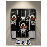 Mini Basketbol Duvar Oyunu - Zeka ve Strateji Geliştiren Eğitici Duvar Oyunu, Okul/Ofis Ortak Alanları İçin