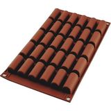 Mini Baton Silikon Pasta Kek Kalıbı 30LU Silikomart SF129 Mini Buche