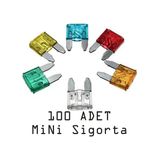 Mini Bıçak Sigorta 100 Adet Karışık 7.5 10 15 20 25 30 Amper N11.880