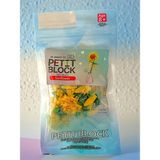 mini blok çiçek seti | ayçiçeği – orkide – şakayık – gerbera |hediyeli ürün