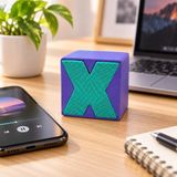 Mini Bluetooth Hoparlör – Taşınabilir Kablosuz Ses Bombası, Küp Tasarım, Karışık Renk - Çok Renkli