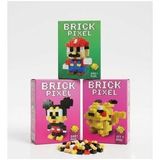 Mini Boy Mario Pikachu Mickey Tasarımlı Büyük Parçalı Blok Oyuncak Seti Big Pixel Brick 3lü Seti