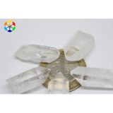 Mini Boy Uçlu Berrak Bebek Kristal Kuvars Ham Doğal Parçalar 3-5 Gram