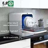 Mini Bulaşık Makinesi, 3l Su Kapasiteli Taşınabilir Tasarım