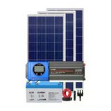 Mini Buzdolabı Paketi (Paket 3) 1200W İnverter 3X250wp Half Cut Perc Mono Panel 2X100ah Jel Akü