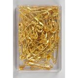 Mini Çatal Iğne 50 Adet 2 cm Çengelli Gold Renk Iğne