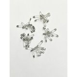 Mini Çengelli Iğne / 50 Adet / - Gümüş
