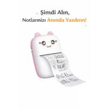 Mini Cep Tipi Termal Yazıcı Taşınabilir Fotoğraf Ve Not Yazıcı Mürekkepsiz Teknoloji