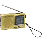Mini Çok Fonksiyonlu Taşınabilir Radyo, Fm ve Daha Fazlası - Altın