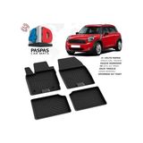Mini Cooper Countruman R60 Ferrous 4d Havuzlu Kauçuk Paspas 2010 - Siyah