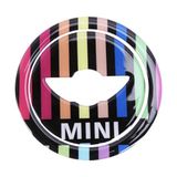 Mini Cooper F54 F55 F56 F60 Direksiyon Göbeği 3D Kaplama Sticker F Serisi - Renkli