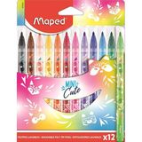Mini Cute Yıkanabilir Keceli Kalem 12 Renk 845404