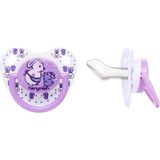 Mini Damaklı Emzik No:3 - Mor - 18+ Ay