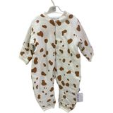 Mini Damla Uyku Tulumu Albimini Benekli Ekru - Renkli - 1 Yaş