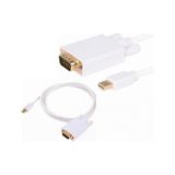 Mini Displayport To Vga Thunderbolt Monitör Çevirici Dönüştürücü Kablo 3 Metre