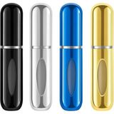 Mini Doldurulabilir Parfüm Şişesi – Taşınabilir Seyahat Boy Atomizer Cep Sprey Seti, Pompal