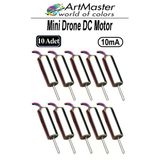 Mini Drone Motoru 10 Adet Çekirdeksiz Yüksek Hızlı Güçlü Deney Dc Dron Motoru Uçak Mini Drone Motoru Okul Helikopter