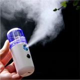 Mini El Buhar Püskürtücü, 30ML Yüz Nemlendirici Makinesi - Ahşap - Bej - Siyah - Seçenek 1