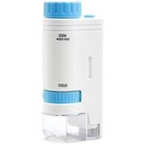 Mini El Mikroskopu, 200X Büyütme Kapasitesi, LED Işıklı Tasarım, HD Yüksek Görüntü Kalitesi, Tek Elle Rahat Kullanımlı, Hafif ve Kompakt Tasarım, Eğlenceli ve Öğretici Mini El Keşif Mikroskopu
