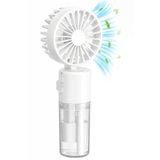 Mini Fan Şarjlı El Fanı Beyaz Boyuna Asmalı Usb Type-C Şarjlı 4 Kademeli Taşınabilir Vantilatör Serinletici Fan