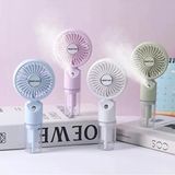 Mini Fan Şarjlı El Fanı Mini Klima Fan Vantilatör - Mavi